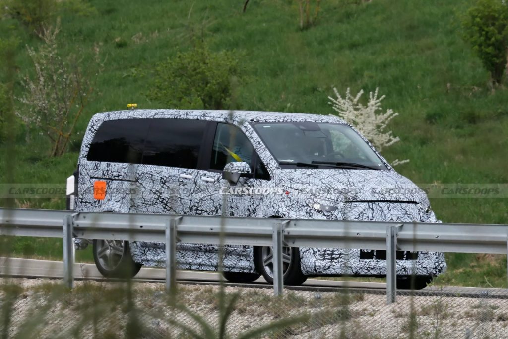 Test Mule For Next-Gen Mercedes-Benz V-Class Spied