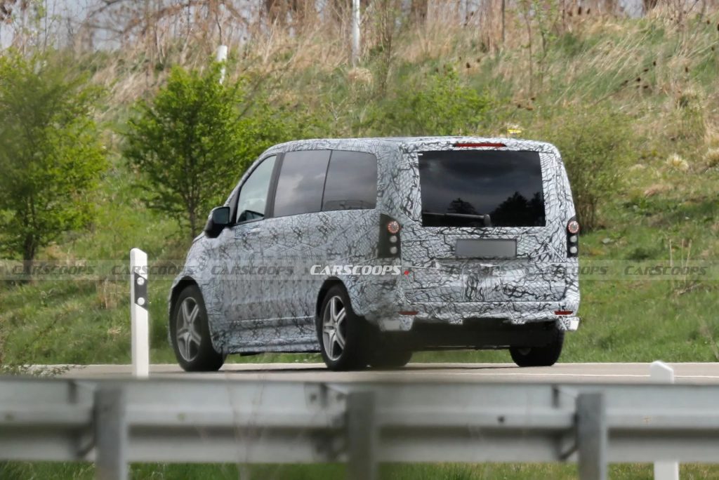 Test Mule For Next-Gen Mercedes-Benz V-Class Spied