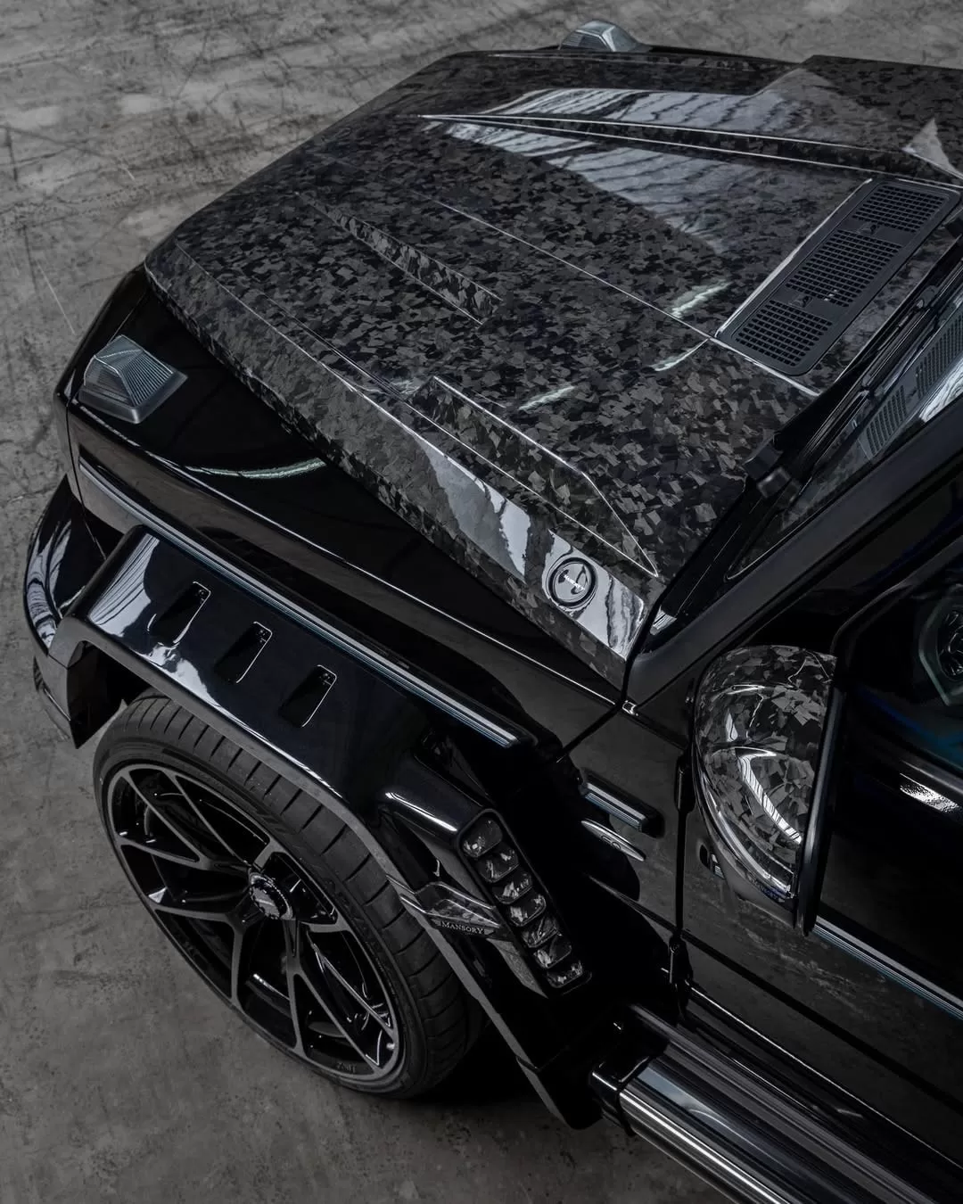 Mansory Reverts The Mercedes G 580 EQ’s Look Back To Its Fuel-Fed Version